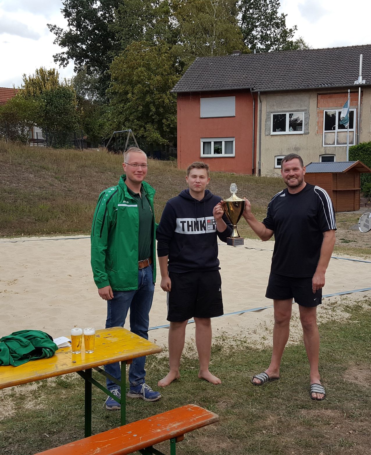 Sieger Beachtennis 2018