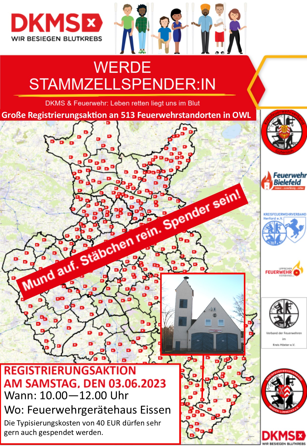 Flyer Aufruf Typisierungsaktion