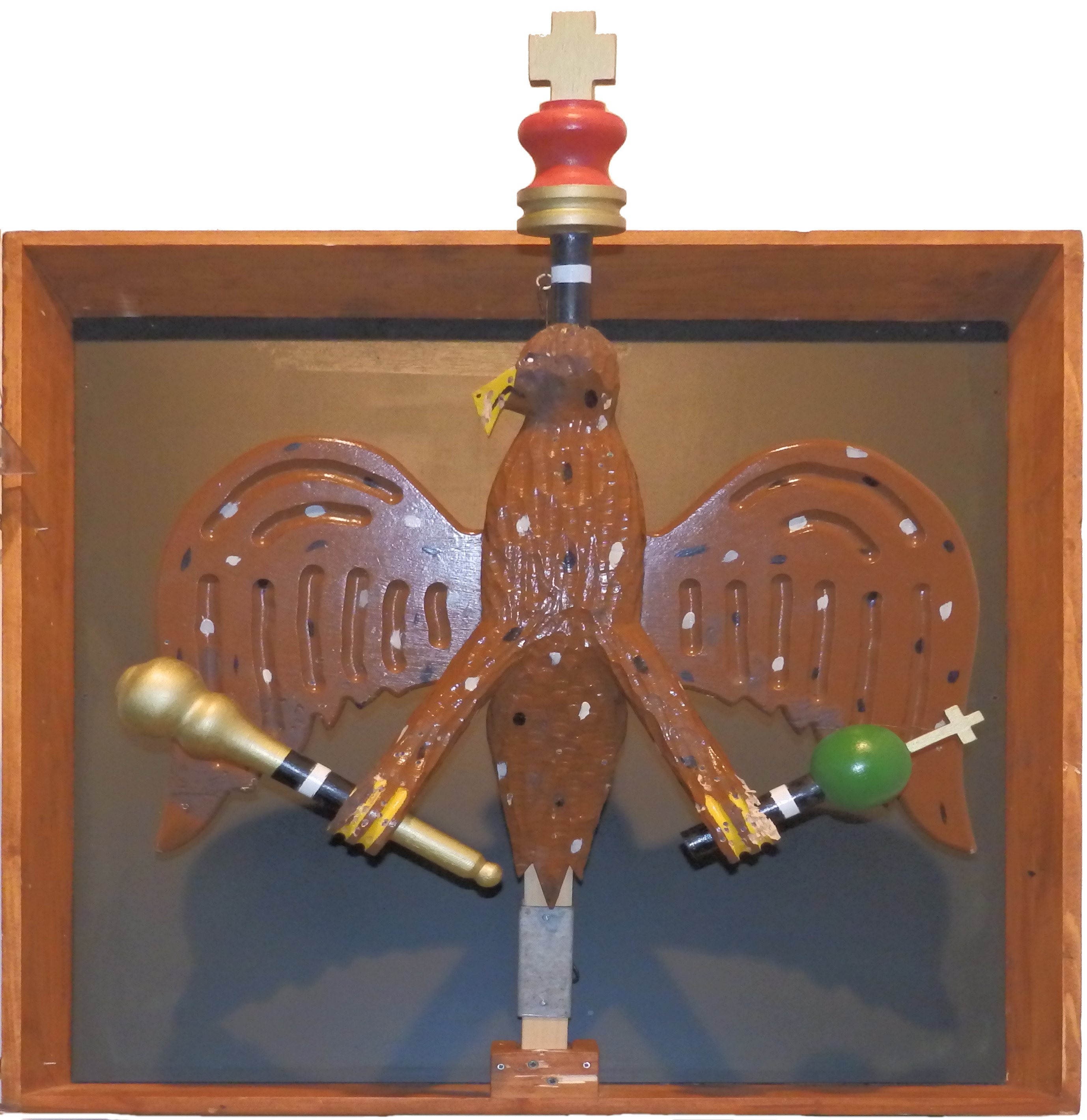 Holzvogel für das Vogelschießen zum Königsschießen