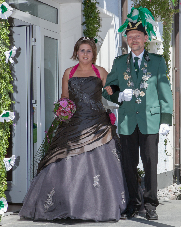 Königspaar 2013 Katrin und Elmar T&ouml;nnies